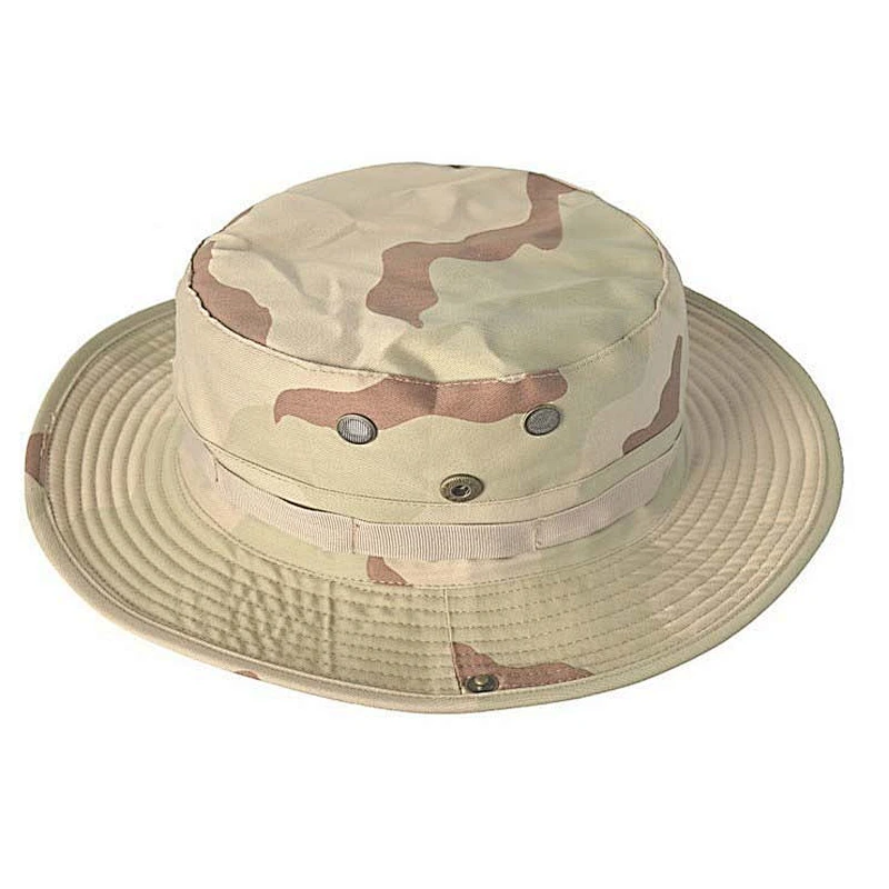 free size sunscreen fishing camo cap outdoor cap fisherman camo bucket hat