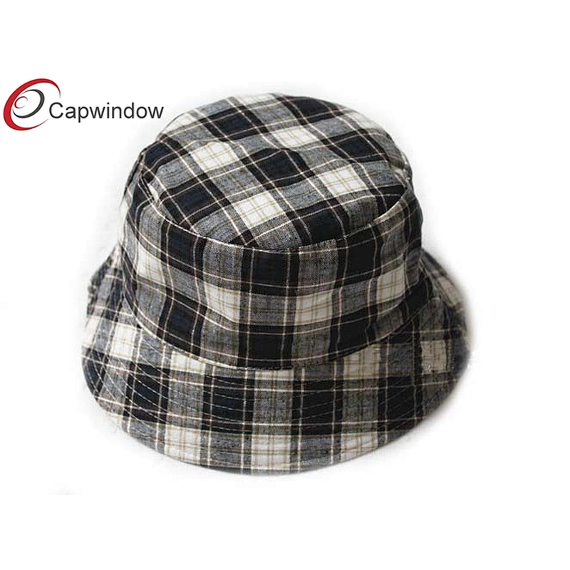 Classical Allover Ripstop Pattern Printing Fisherman Bucket Hat