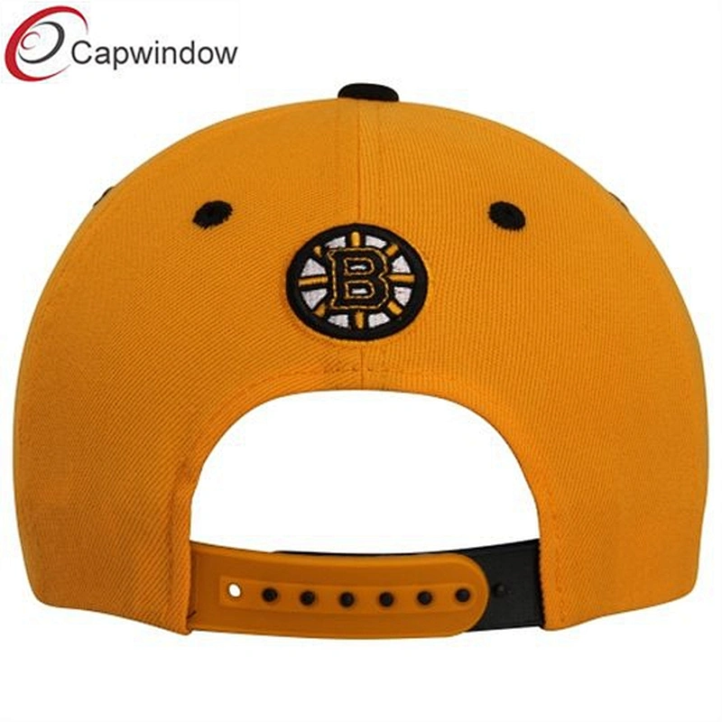 Gold Boston Bruins Scoundrel Snapback Adjustable Hat with Quality Embroidery
