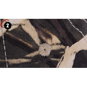 3D Embroidery Camouflage Baseball Caps With Heavy Brushed Cotton