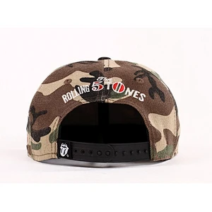 Red Tongue Embroidery Camouflage Baseball Cap 12009