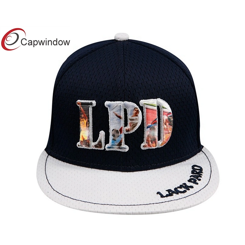 Бейсбольная кепка Snapback вышивки печатания 3D с тканью сетки воздухопроницаемости