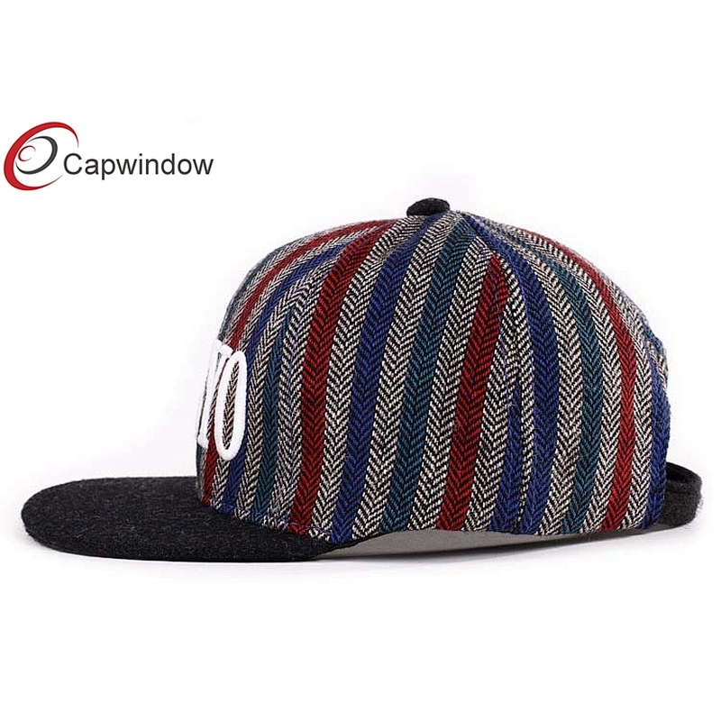 GA 3D Embroidery Snapback Baseball Cap With Yellow Peak