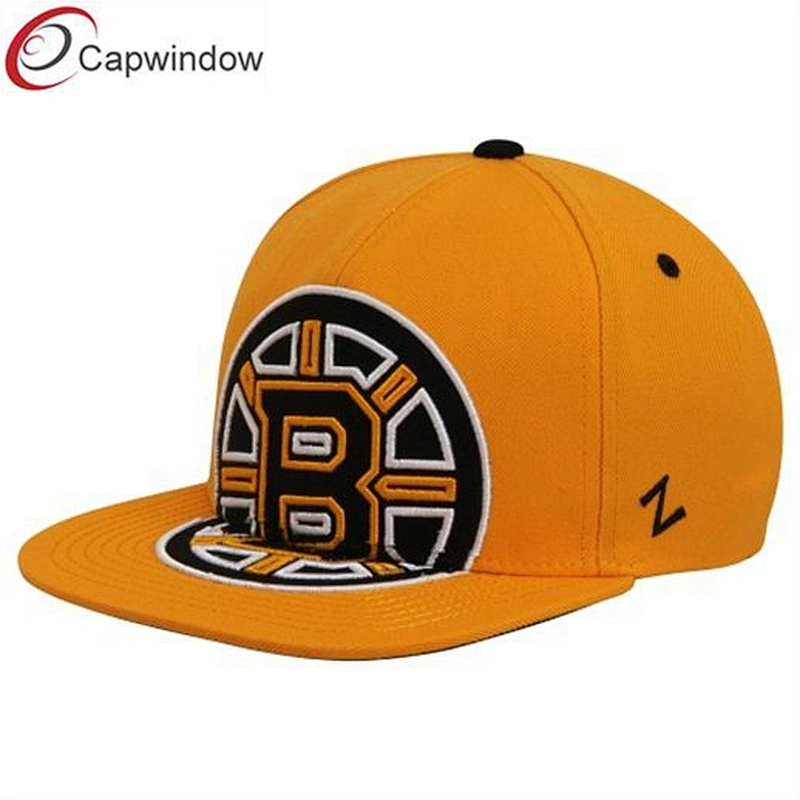 Gold Boston Bruins Scoundrel Snapback Adjustable Hat with Quality Embroidery