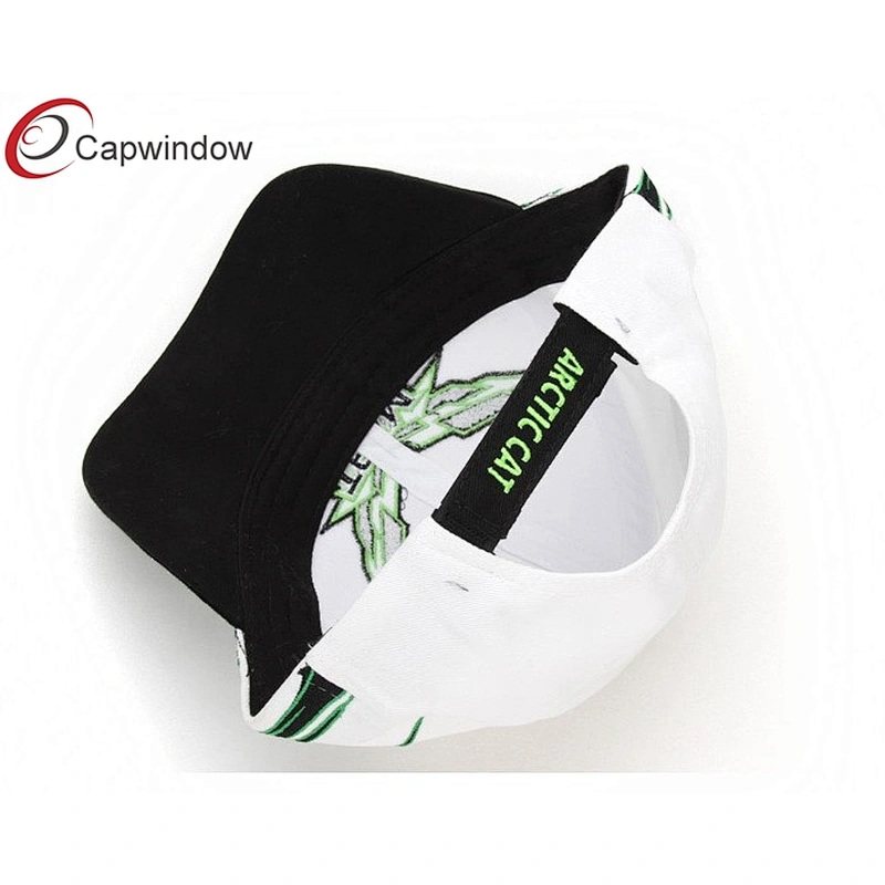 46 3D Embroidery Racing Baseball Caps With White Sandwich Peak
