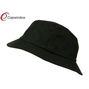 Olive Big Size Waxed Cotton Canvas Fisherman Bucket Hat