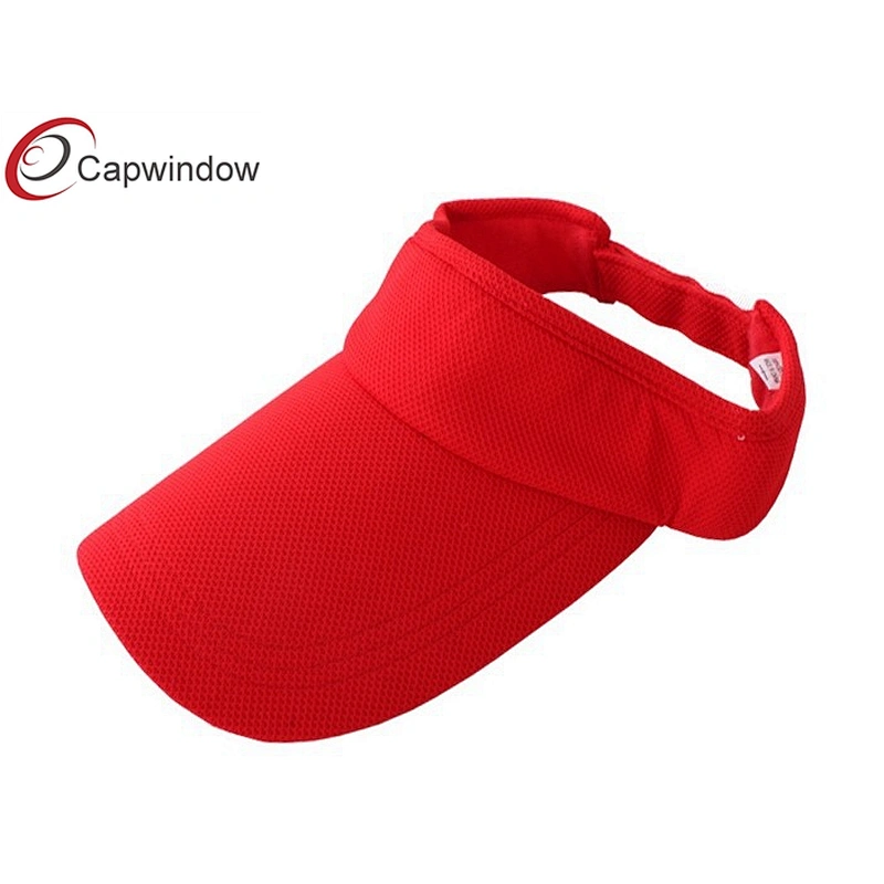 Protective Skin Against Ultraviolet Tennis Sun Visor With Mesh Fabric