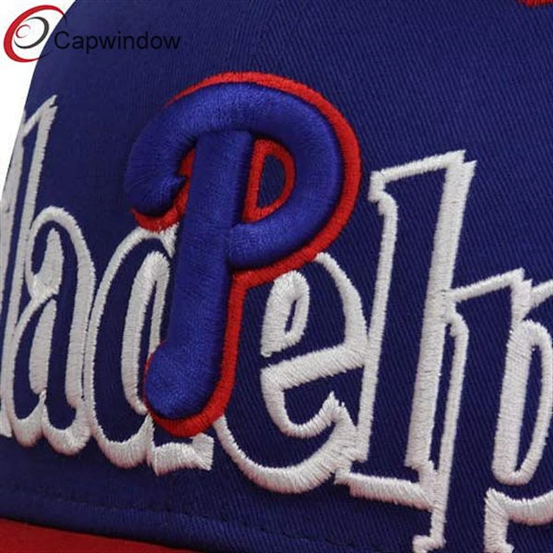 Philadelphia Phillies Roral Blue-Red Snapback Adjustable Hat with 3D Embroidery