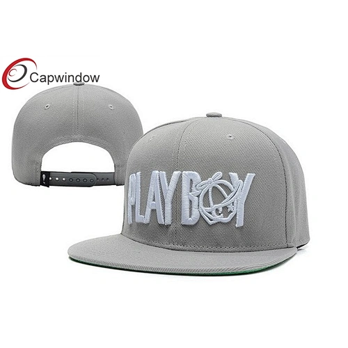 Play Boy Logo Wool Baseball Caps With White 3D Star Embroidery