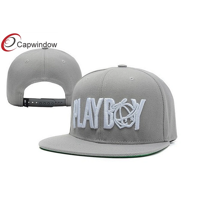 Play Boy Logo Wool Baseball Caps With White 3D Star Embroidery