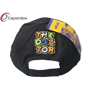 46 3D Embroidery Racing Baseball Caps With White Sandwich Peak