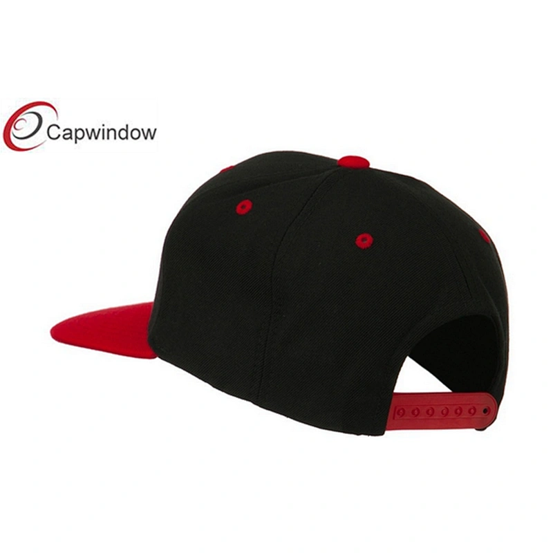 Black Red Halloween 8 Skulls Embroidered Snapback Hat
