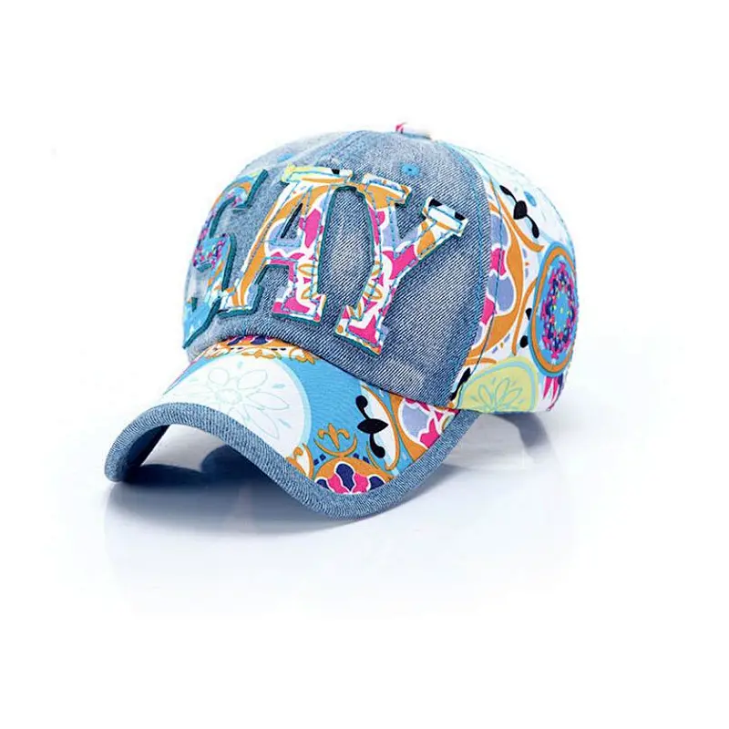 Fashion relaxation baseball cap with cotton cowboy hat