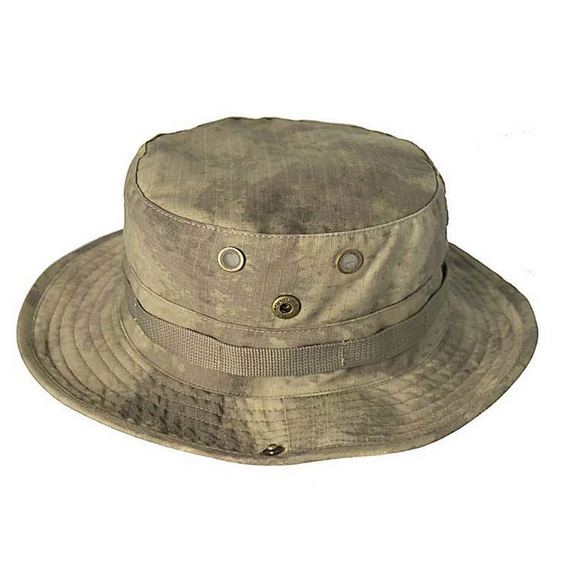 Desert Sunscreen Camouflage Fisherman Bucket Hat For Traveller