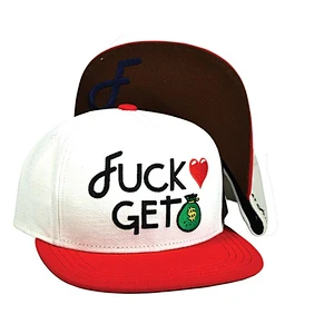 Heavy Brushed Cotton Custom Strapback Cap With PVC Leather Peak