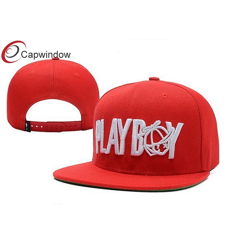 Play Boy Logo Wool Baseball Caps With White 3D Star Embroidery