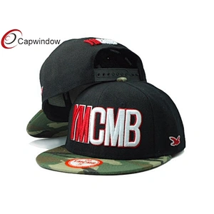 Бейсбольные кепки детей вышивки YMCMB 3D с пластичным щелчковым закрытием