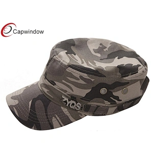 Men`s Field Trip Camouflage Baseball Caps With Metal Logo