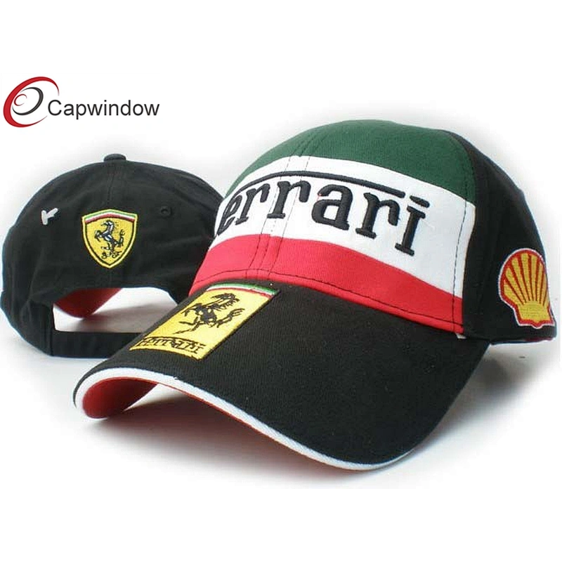 F1 3D Embroidery Racing Baseball Caps With Metal Buckle Closure