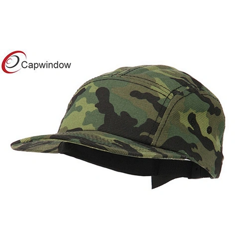 Camo Cotton Brushed Canvas Camo Camper Cap