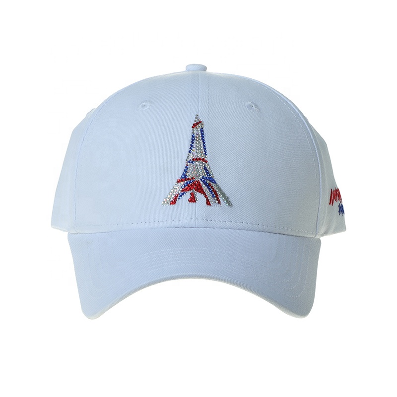 Fashion Custom Embroidery Hat 6 Panel  Baseball Cap For Men