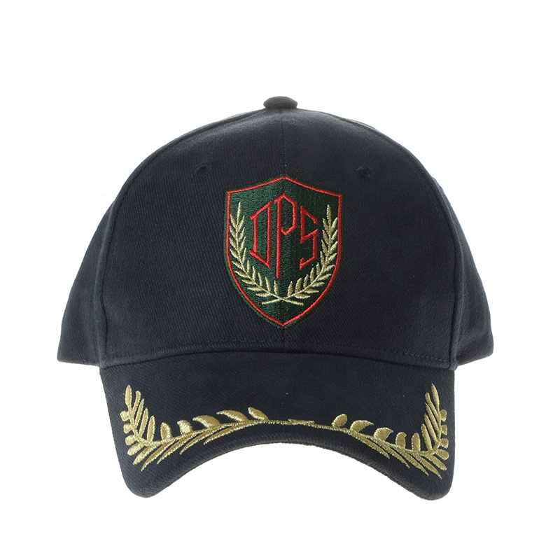 New Design High Quality Fashion Sports Cap Hat Cotton Baseball Cap with Custom Embroidered Logo