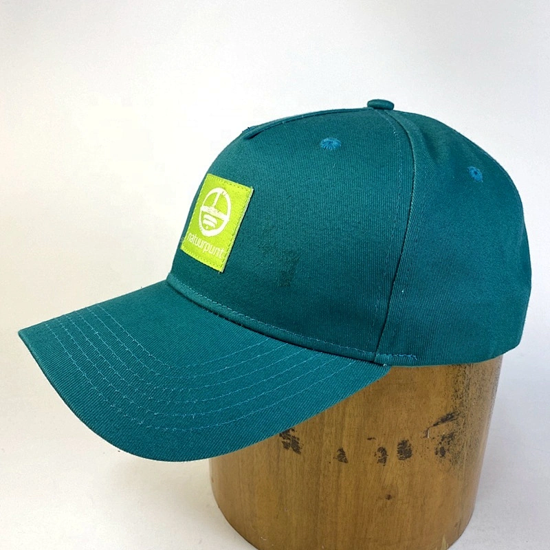 Wholesale Custom Embroidered 5 Panel Hat Cotton Sports Promotional Cap for Men and Adults