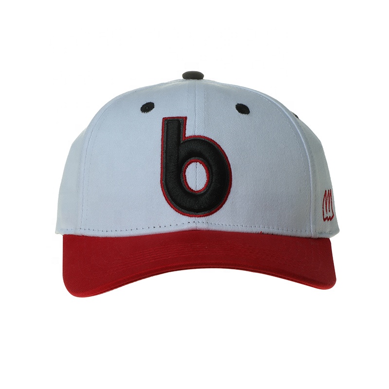 Spandex 6 Panel Flexible Fit  Baseball Men's Fitted Cap Hat