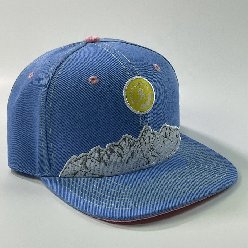 Capwindow 6 Panel 100% Acrylic Wholesale Customized Embroidery Logo Mens Gorras Vintage Cap Custom Snapback Caps Hats