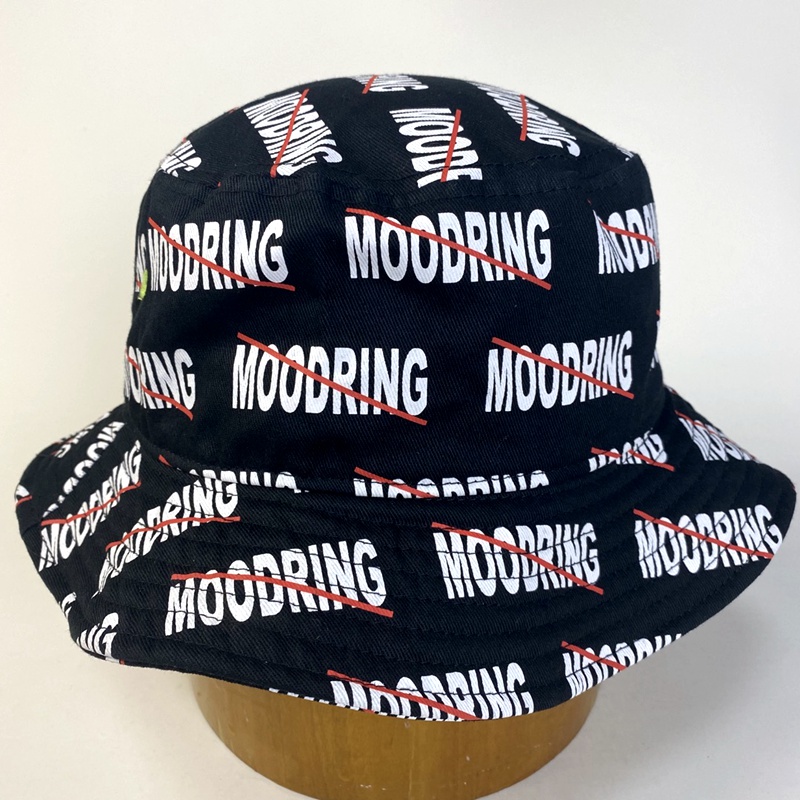 Wholesale Black Fashion High Quality Plain Printing Fabric Bucket Hats Custom Designer Bucket Hat