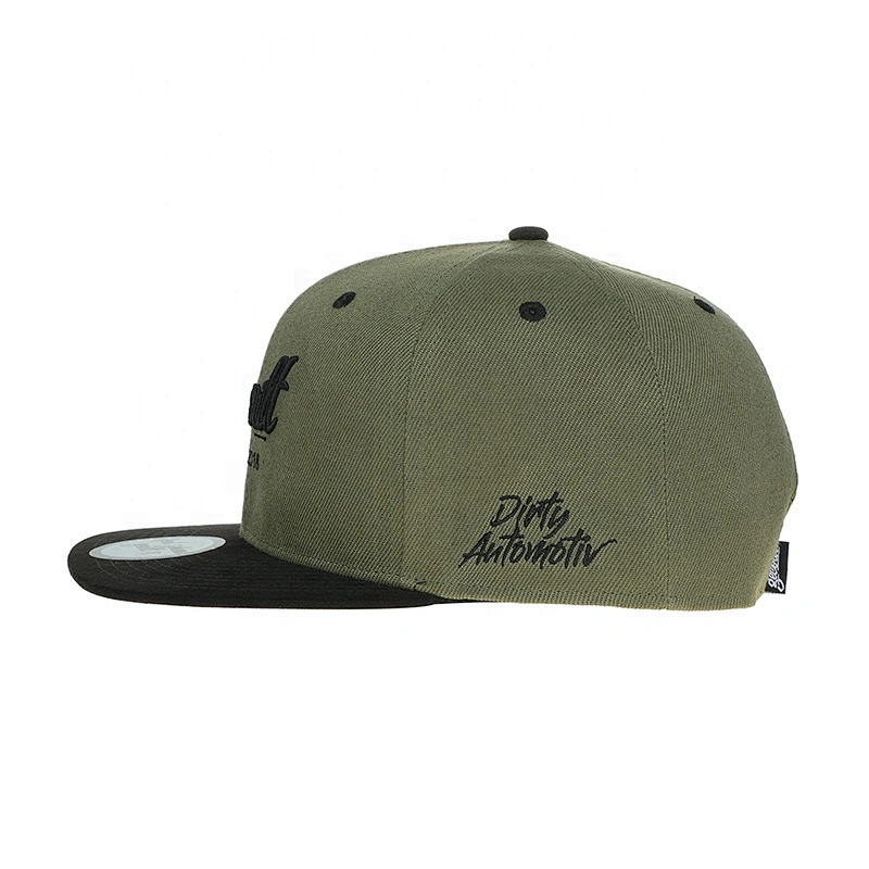 2021 High Quality Vintage Custom 3D or 2D Embroidery Snapback Cap Hat Casquette Hip Hop Athletics Sports Baseball Cap