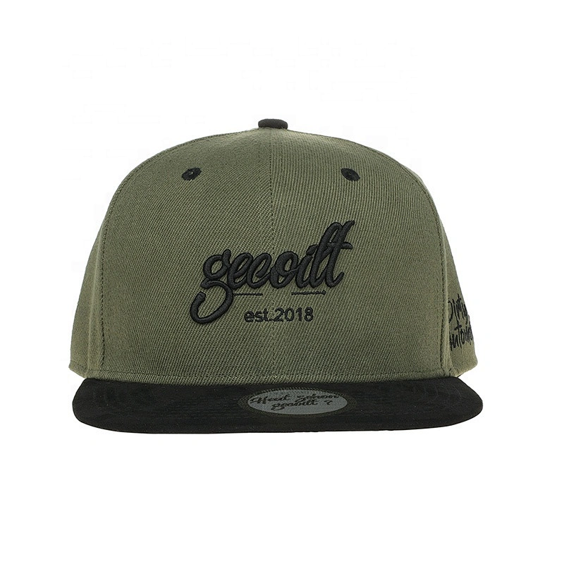 2021 High Quality Vintage Custom 3D or 2D Embroidery Snapback Cap Hat Casquette Hip Hop Athletics Sports Baseball Cap