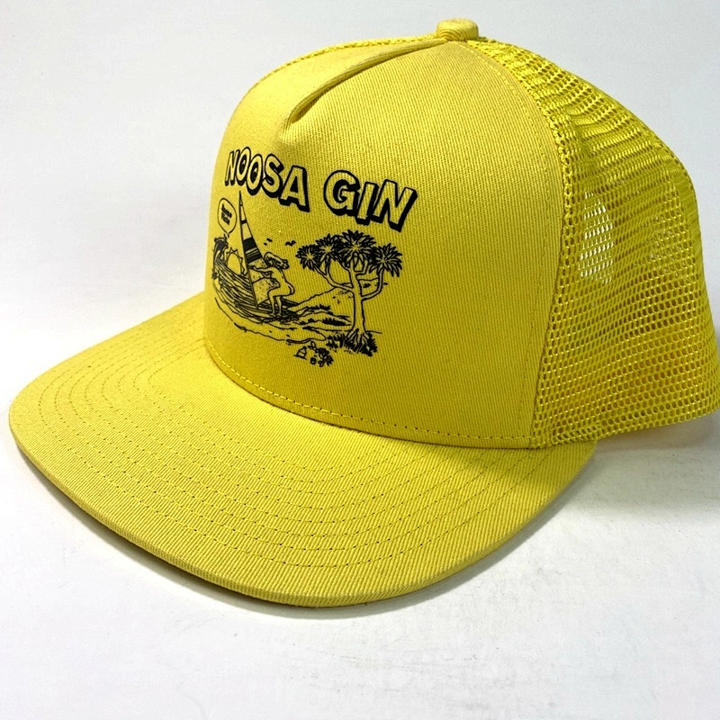 Wholesale Personalized Custom Embroidered Printing Logo Cotton Baseball Flat Bill Snapback Trucker Mesh Cap