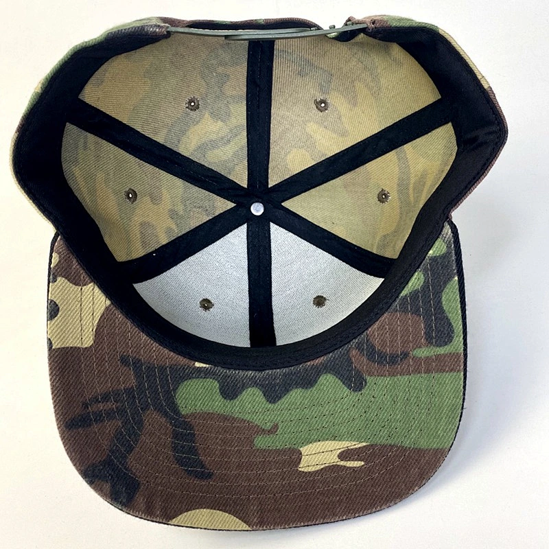 Wholesale Camouflage Snapback Sport Cap Flat Brim Hip Hop Hat