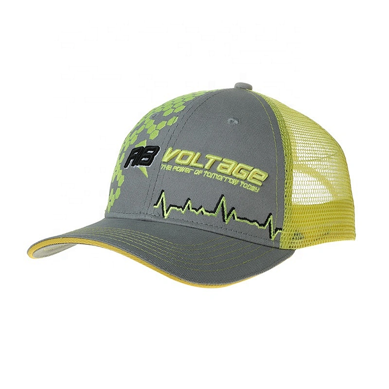 3D Embroidered Custom 6 Panel Mesh Trucker Cap Sports Hat