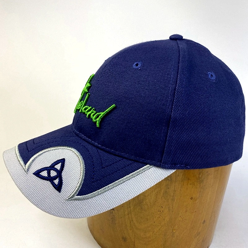 High Quality Cotton Comfortable Customized Embroidery Logo Baseball Hat Golf Sports Shamrock Cap