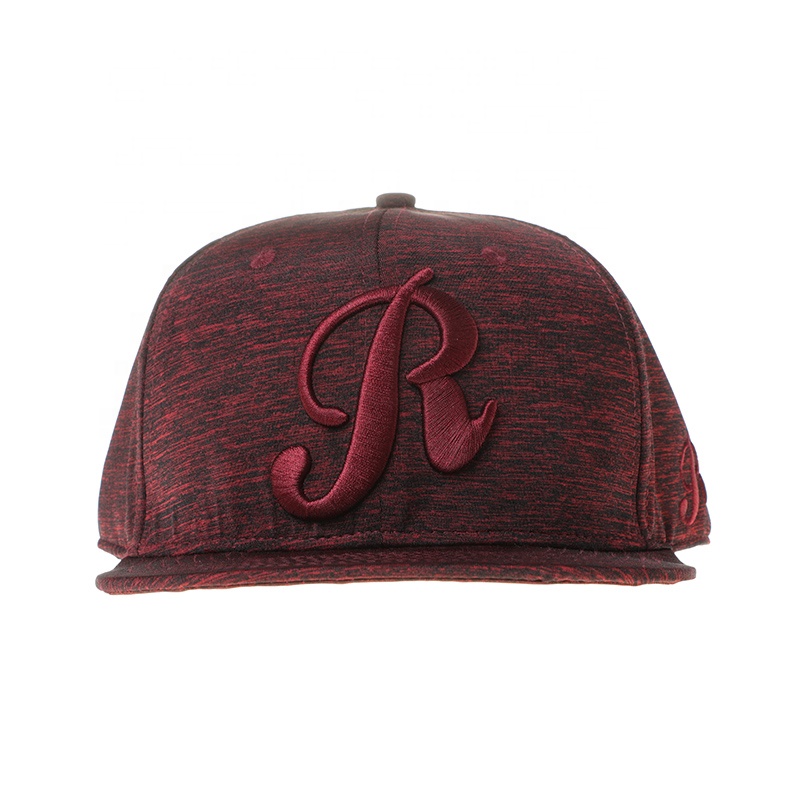 Fashion Embroidered Custom 6 panel snapback hat
