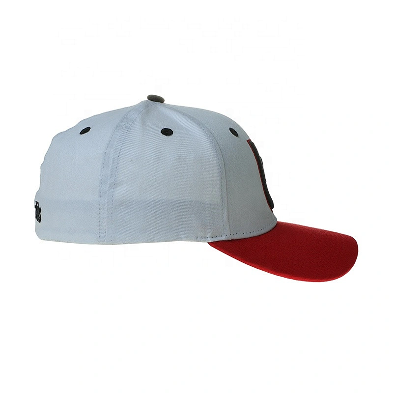 Spandex 6 Panel Flexible Fit  Baseball Men's Fitted Cap Hat