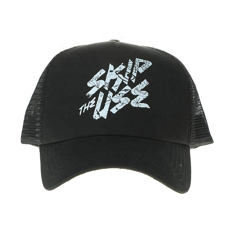 New Style Custom Mesh Trucker Cap 5 Panel Printing Foam Wholesale Promotional Summer Hat