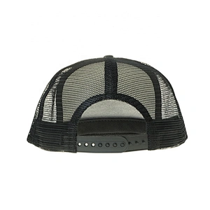 High Quality 5 Panel Trucket Hat Fashion Blank Mesh Cap For Men