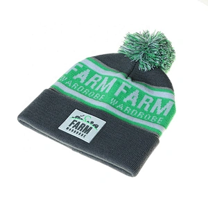 High Quality Winter Custom Beanie Cap 100% Acrylic Keep Warm Beanie