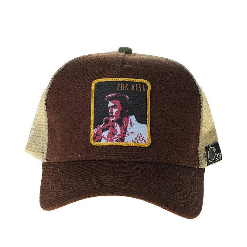 High Quality Embroidered Trucket Hat Fashion Mesh Cap for Men