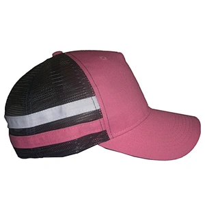 Fashion Baseball Hat Trucker Hat With Decoration Stripes Sports Snapback Cap