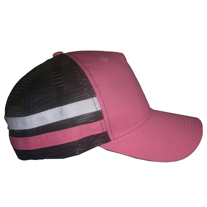 Fashion Baseball Hat Trucker Hat With Decoration Stripes Sports Snapback Cap