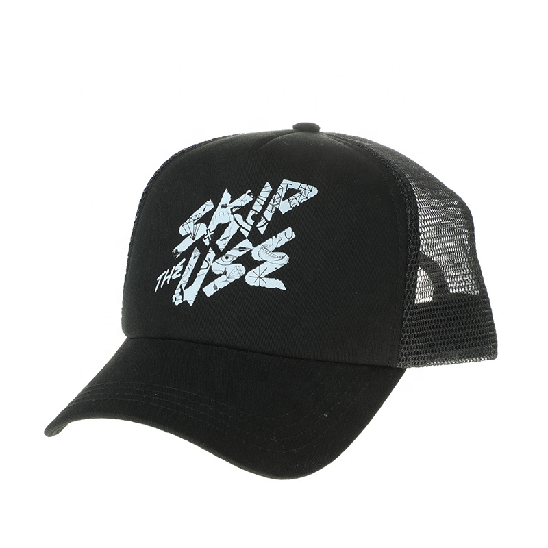 New Style Custom Mesh Trucker Cap 5 Panel Printing Foam Wholesale Promotional Summer Hat