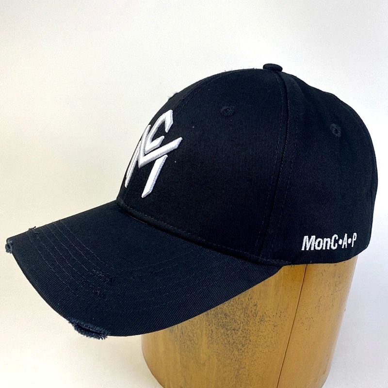 Custom Embroidery Cotton Hat Distressed Vintage Outdoor Fashion  Baseball Cap