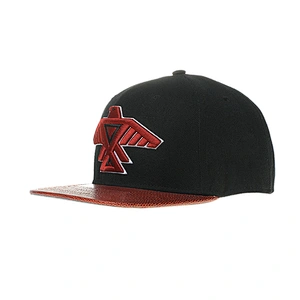 Acrylic Flat Bill  Hat With 3D Embroidery Snapback Cap