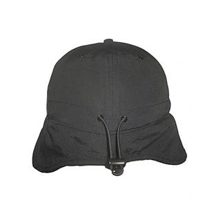Winter Baseball hat with Ear Flap with Polar Fleece Lining