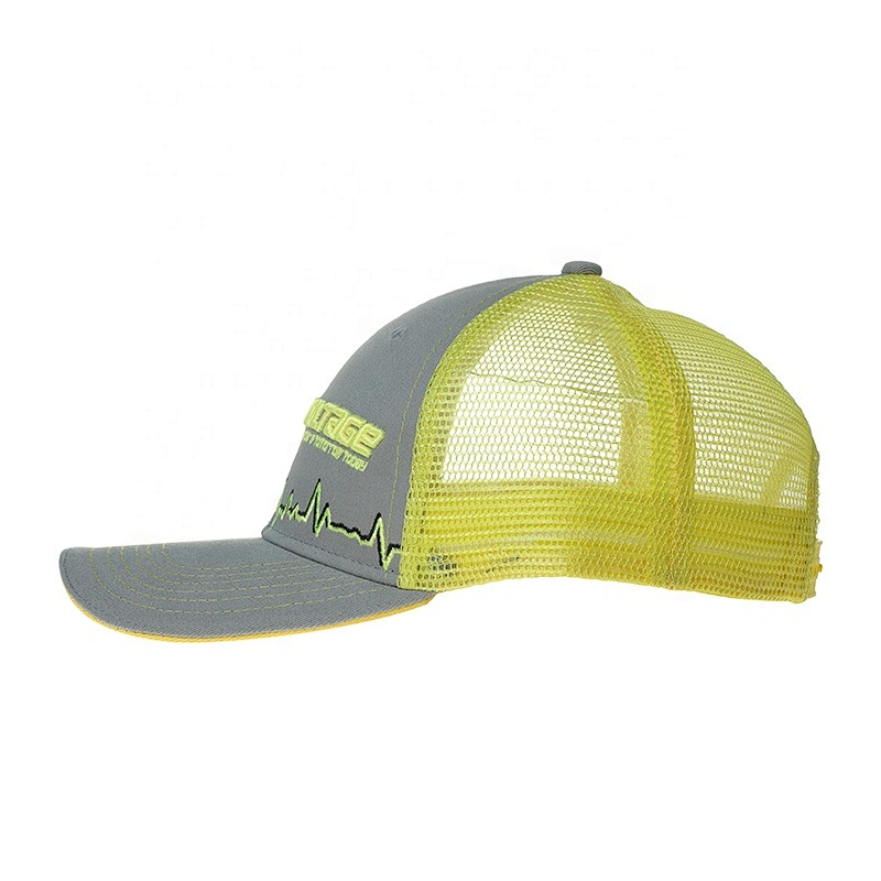 3D Embroidered Custom 6 Panel Mesh Trucker Cap Sports Hat