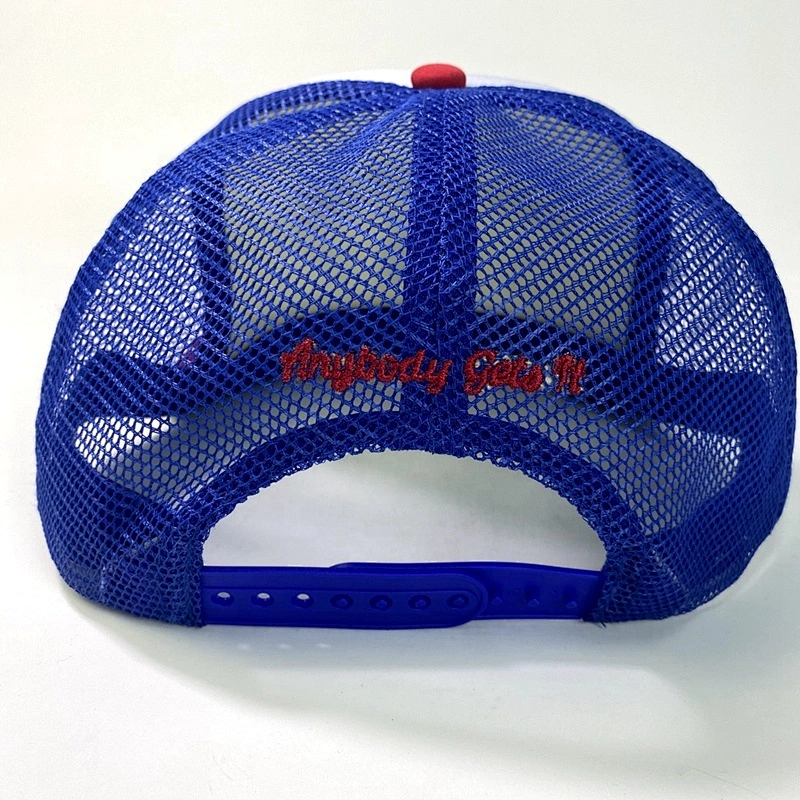 Wholesale OEM Customized High Quality 5 Panel Foam Mesh Snapback Trucker Cap Hats with Printing Logo